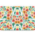 Bouffants and Broken Hearts Geometric Flowers MacBook Skins